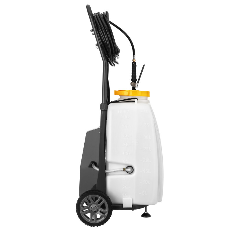 2E Обприскувач акумуляторний AquaSpray 40LR 40л 12В 1х12А·год 7бар 6л·хв 14.5кг вольтметр колеса шланг 15м (2E-40LWBS15)