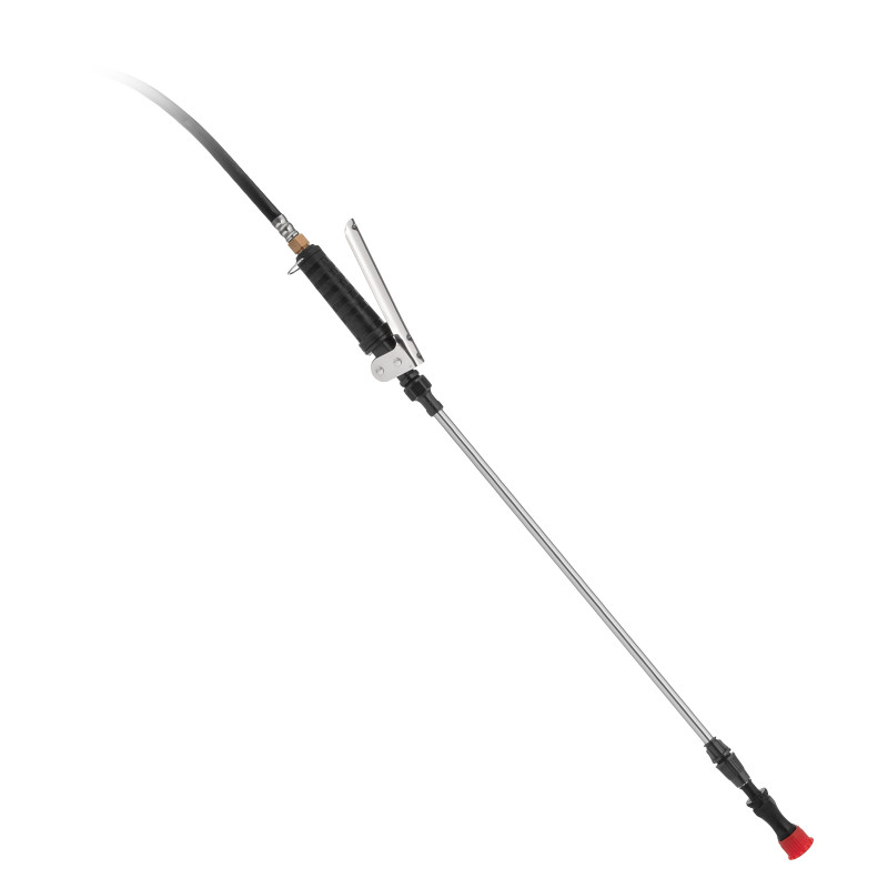 2E Обприскувач акумуляторний AquaSpray 40LRC 40л 12В 1х12А·год 7бар 6л·хв 16кг вольтметр колеса котушка шланг 30м (2E-40LWBS30)