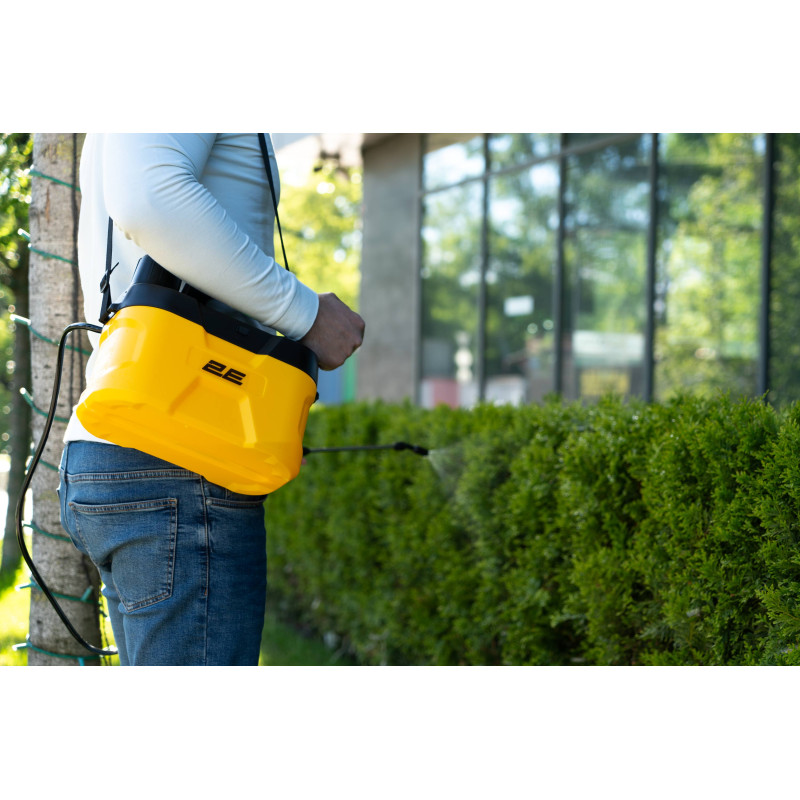 2E Обприскувач акумуляторний AquaSpray 5LR 5л 3.7В 1х2500мА·год Li-ion 2бар 0.8л·хв 1.3кг (2E-5LBS)