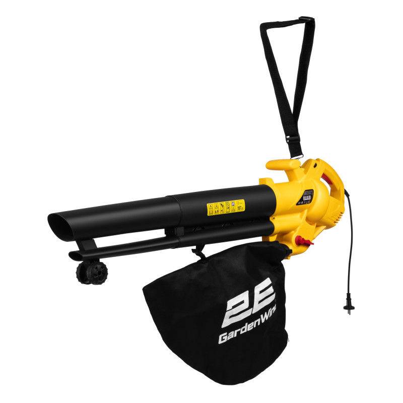 2E Повітродув-пилосос садовий 3000Вт 3в1 250км/год 642куб/год мішок 40л 2.7кг (2E-EBV30)