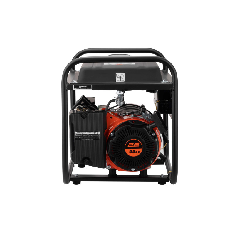 2E Генератор бензиновий 220В (1 фаза), 0.8/1кВт, ручний старт, 26.4кг (2E-BS1500)