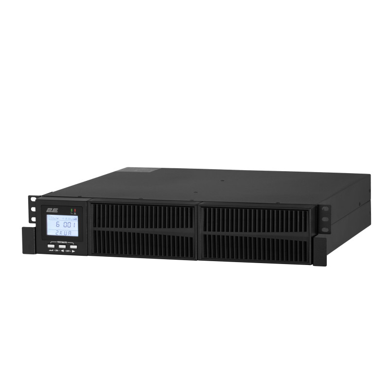 2E Джерело безперебійного живлення OD2000RT, 2000VA/1800W, RT2U, LCD, USB, 4xSchuko (2E-OD2000RT)