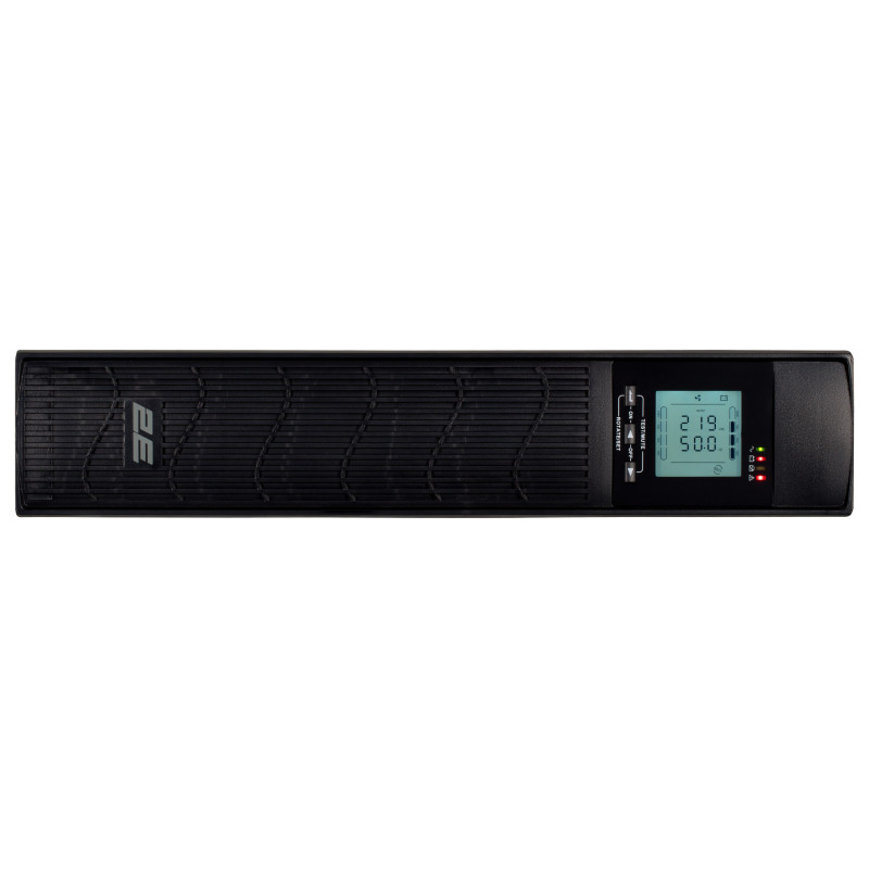 2E Джерело безперебійного живлення PS1000RT, 1000VA/800W, RT2U, LCD, USB, 2xSchuko+1xC13 (2E-PS1000RT)
