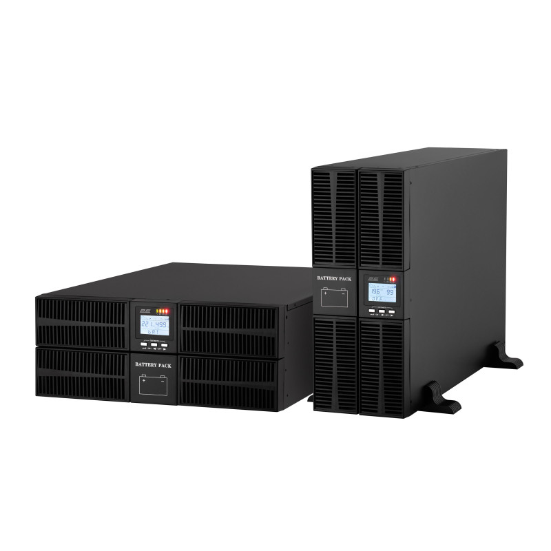 2E Джерело безперебійного живлення SD10000RT, 10kVA/10kW, RT4U, LCD, USB, Terminal in&out (2E-SD10000RT)