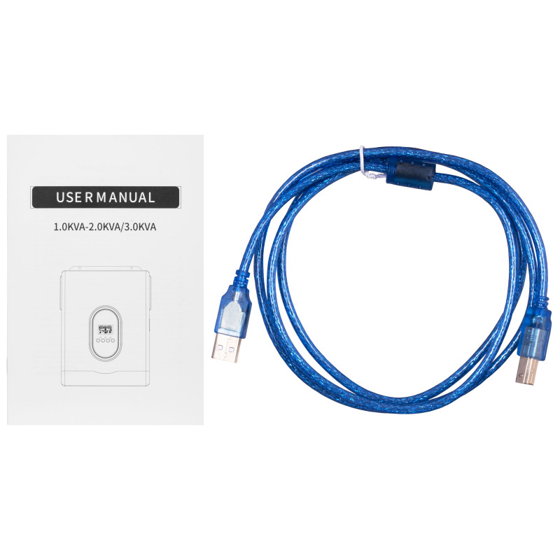 2E Інвертор сонячний автономний VM-3K24H 3000VA/2700W, 24V, Hi-Voltage MPPT (2E-VM-3K24H)