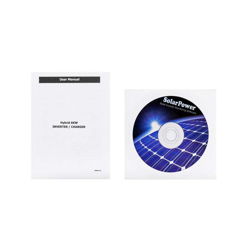 2E Інвертор XM INFINI 6000VA, 48V (гибридний) Pnom - 6,0kW 2-AC (2E-XM-INFINI-6K48T)