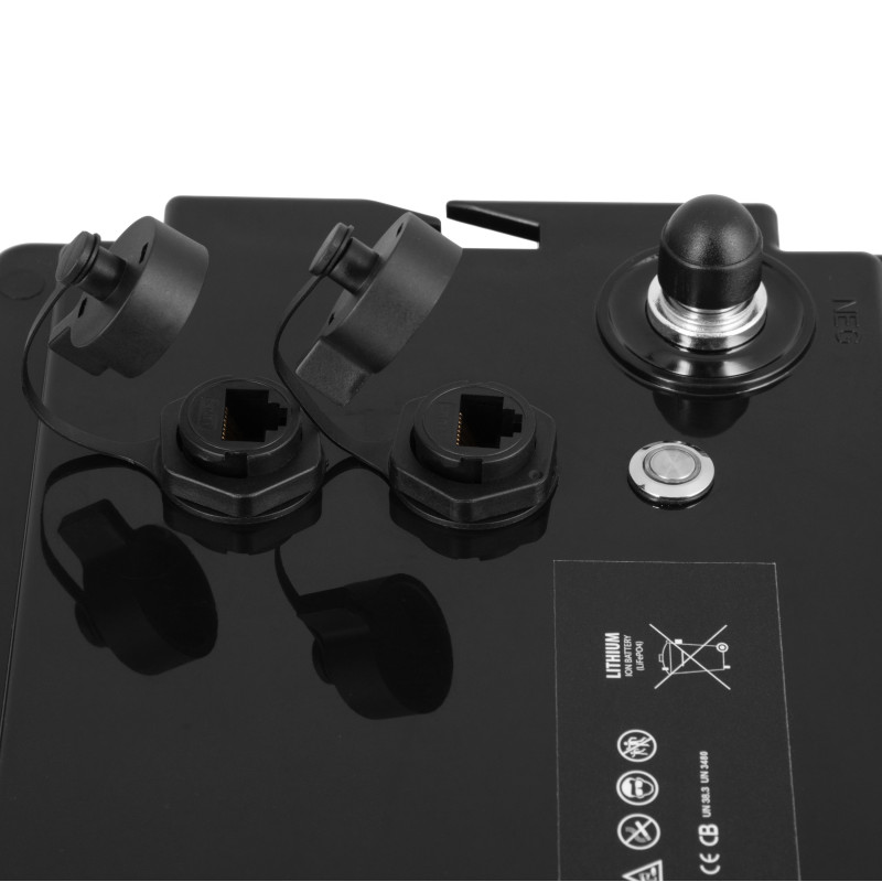 2E Акумуляторна батарея LFP12, 12В, 150А•год, ABC 4S (2E-LFP12150-ABC)