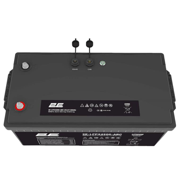 Акумуляторна батарея 2E LFP24, 24В, 200А•год, ABC 8S (2E-LFP24200-ABC)