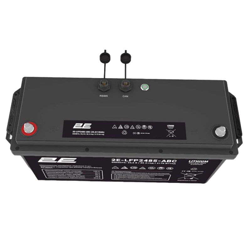 Акумуляторна батарея 2E LFP24, 24В, 85А•год, ABC 8S (2E-LFP2485-ABC)
