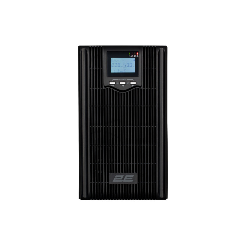 2E Джерело безперебійного живлення PS3000L, 3000VA/2400W, на зовнішні АКБ 4*12В, 3xSchuko+3xC13 (2E-PS3000L)