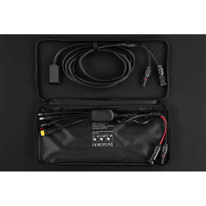 2E Легка портативна сонячна панель 250 Вт, 4S, 3M MC4/Anderson (2E-PSPLW250)