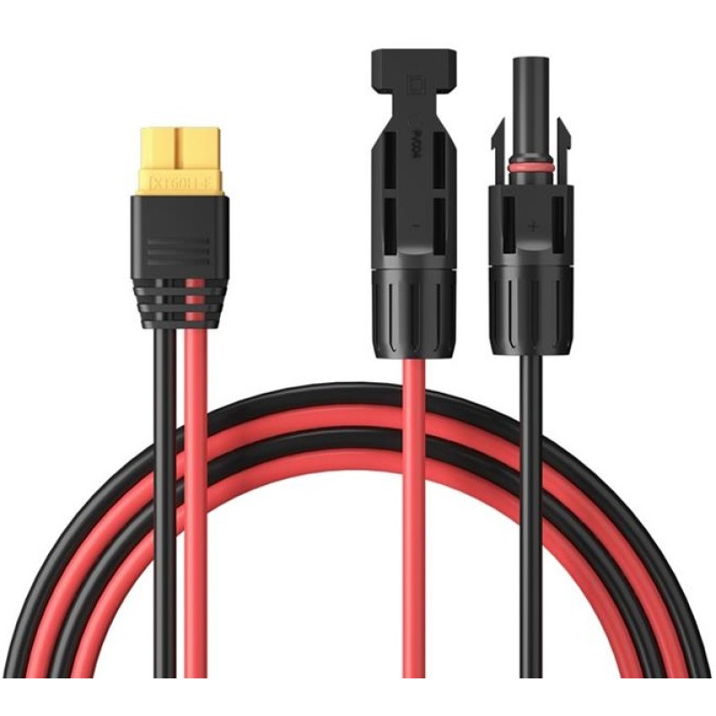 2E Кабель для сонячних панелей XT60-MC4 1 м (2E-ASP-XT60-MC4-1)