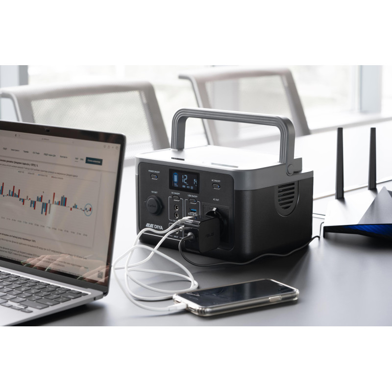 2E Акумулятор портативний літій-іонний, електростанція Diya, 300 Вт, 320 Вт/год, швидка зарядка (2E-PPS03032)