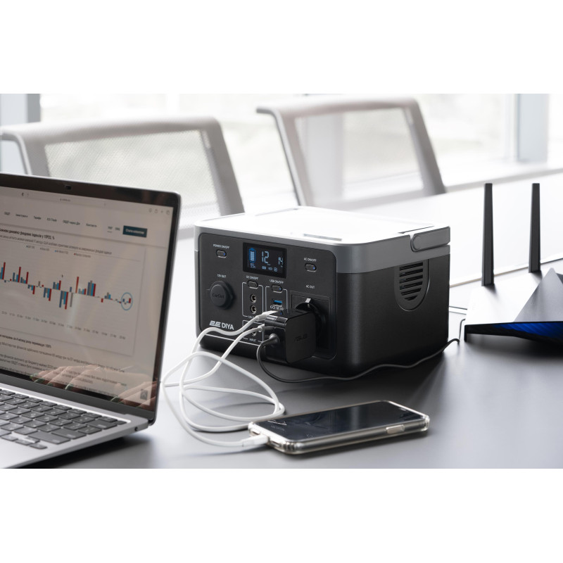 2E Акумулятор портативний літій-іонний, електростанція Diya, 300 Вт, 320 Вт/год, швидка зарядка (2E-PPS03032)