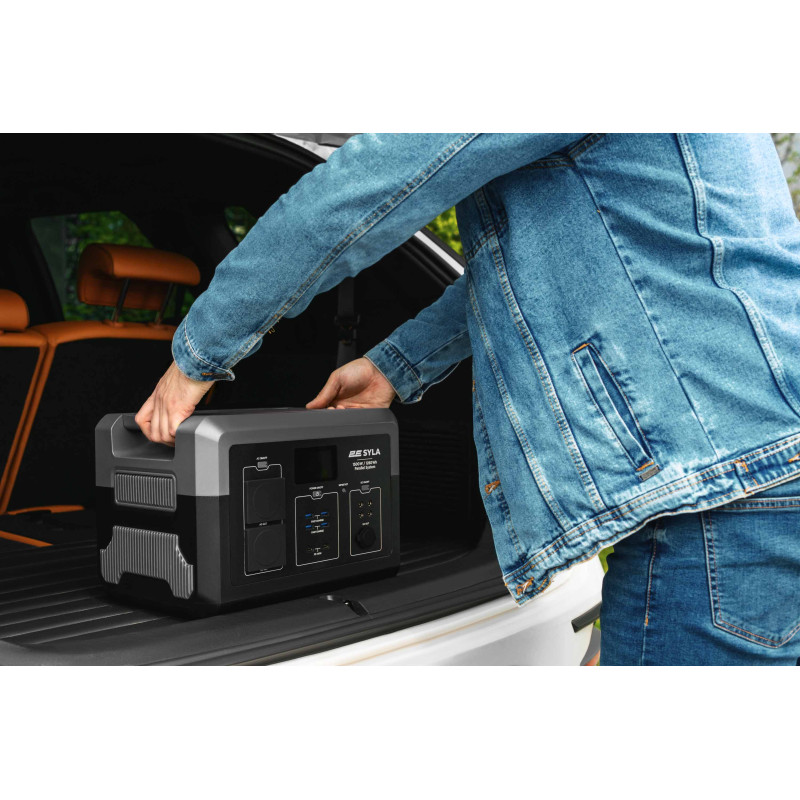 2E Портативна електростанція Syla, 1500 Вт, 1280 Вт/год, WiFi/BT, паралельне підключення, швидка зарядка (2E-PPS1512)