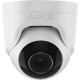 Ajax IP-Камера дротова TurretCam, 8мп, 2.8мм, Poe, True WDR, IP 65, ІЧ 35м, аудіо, кут огляду 100° до 110°, купольна, біла (000039323)