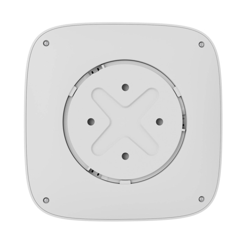 Ajax Датчик диму та температури FireProtect 2 RB Heat Smoke Jeweler, змінна батарея, бездротовий, білий (000029685)