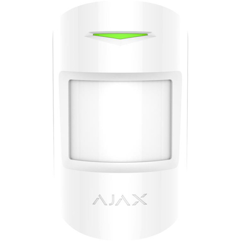 Ajax Бездротовий датчик руху MotionProtect, Jeweller, 3V CR123A, білий (000001149)
