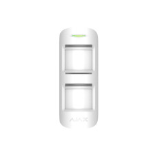 Ajax Бездротовий вуличний датчик руху MotionProtect Outdoor, Jeweller, CR123A x 2 шт, білий (000010641)