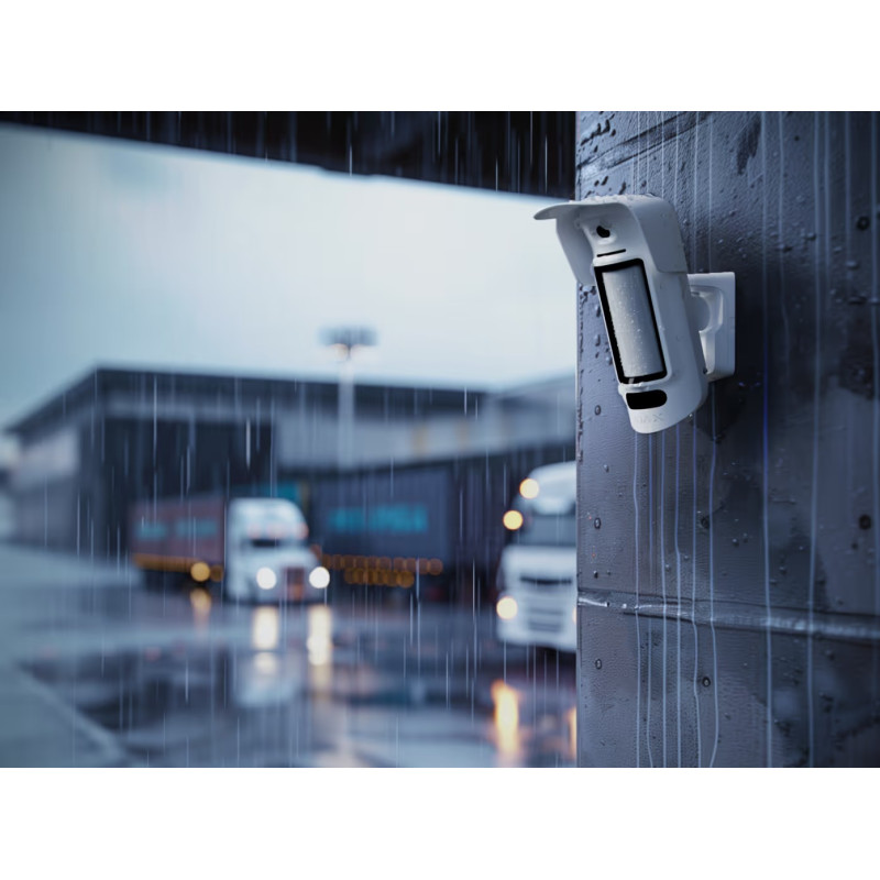 Ajax Датчик руху вуличний з можливістю встановлення на висоті MotionCam Outdoor HighMount, PhOD, Jeweler, бездротовий, білий (000049965)