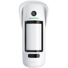 Ajax Бездротовий вуличний датчик руху з фотофіксацією MotionCam Outdoor білий (000023586)