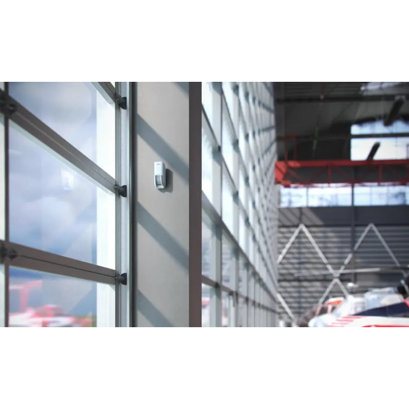 Ajax Датчик руху вуличний типу "штора" MotionProtect Curtain Outdoor, Jeweler, бездротовий, білий (000050625)