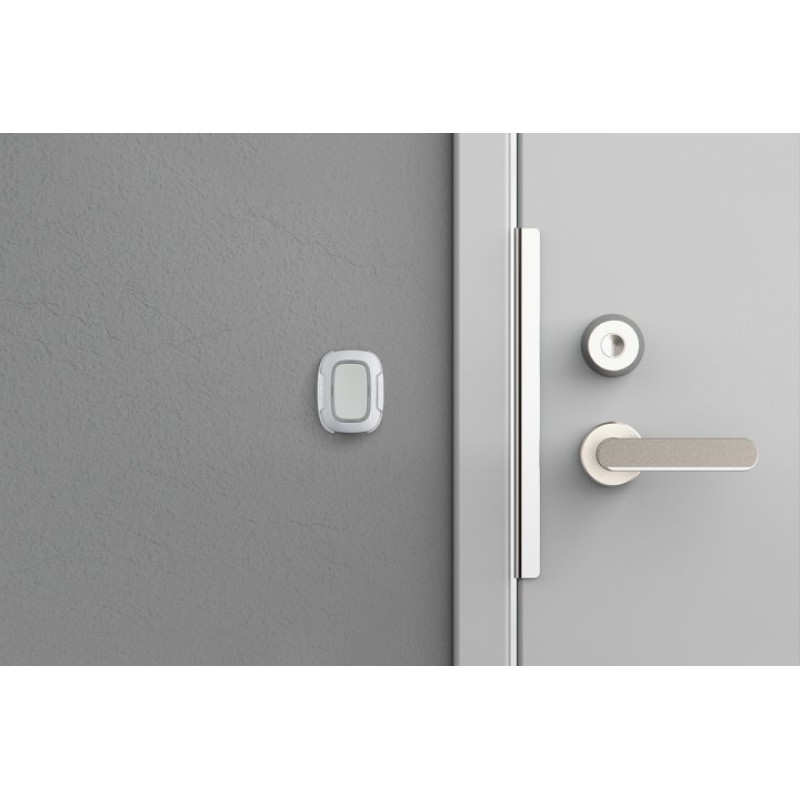 Ajax Бездротова кнопка DoubleButton біла (000020949)