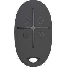 Ajax Брелок SpaceControl, Jeweller, 3V CR2032, чорний (000001156)