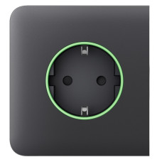 Ajax Бічна панель для вбудованої розетки SideCover for Outlet smart, Jeweler, бездротова, graphite (000038790)