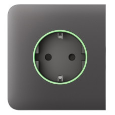 Ajax Бічна панель для вбудованої розетки SideCover for Outlet smart, Jeweler, бездротова, grey (000038808)