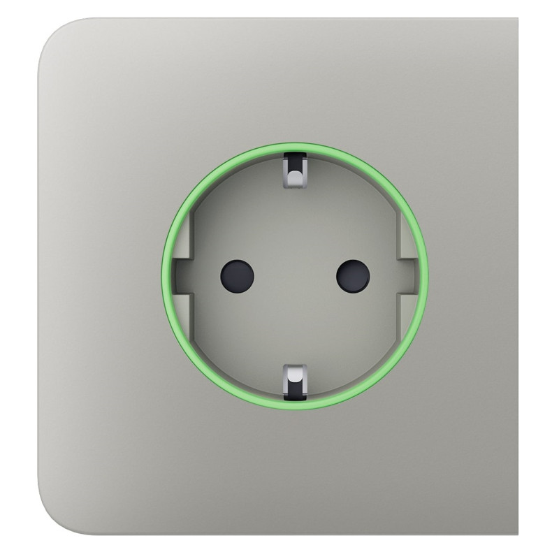 Ajax Бічна панель для вбудованої розетки SideCover for Outlet smart, Jeweler, бездротова, oyster (000038786)