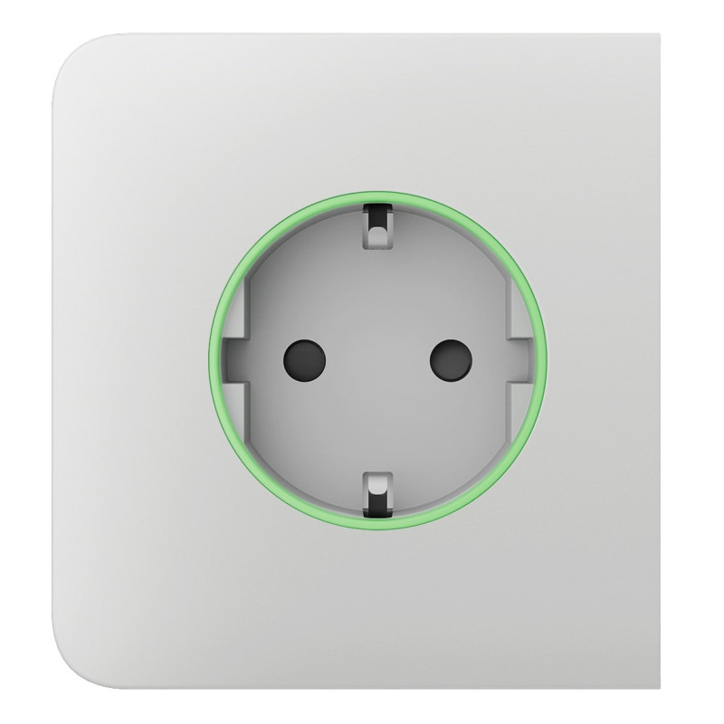 Ajax Бічна панель для вбудованої розетки SideCover for Outlet smart, Jeweler, бездротова, білий (000038776)