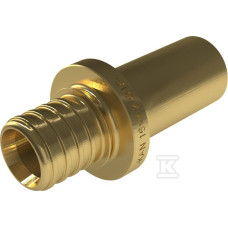 KAN-therm З'єднувач двосторонній ніпельний латунний UltraLine - 15 Steel 16 (2509046001)