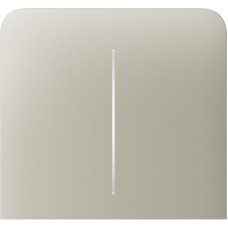 Ajax Кнопка бічна для двоклавішного вертикального вимикача прохідного типу SideButton Vertical 2-gang for LightSwitch, Jeweler, бездротовий, ivory (000046488)