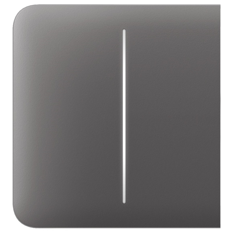 Ajax Кнопка бічна для двоклавішного вимикача SideButton 2-gang for LightSwitch Jeweler, бездротовий, grey (000029828)