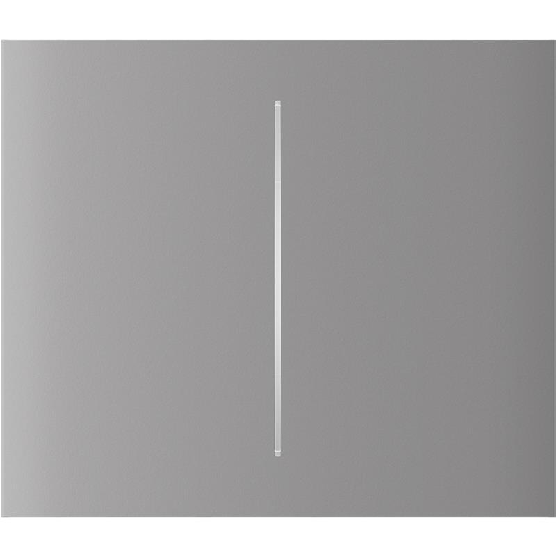 Ajax Кнопка центральна для двоклавішного вертикального вимикача CenterButton Vertical 2-gang for LightSwitch, Jeweler, бездротовий, fog (000046474)