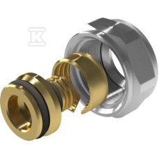 KAN-therm З'єднувач латунний конусний з внутрішнім різьбленням UltraLine - 14 G3/4" (2510271002)