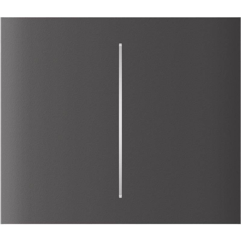 Ajax Кнопка центральна для двоклавішного вертикального вимикача CenterButton Vertical 2-gang for LightSwitch, Jeweler, бездротовий, grey (000046478)