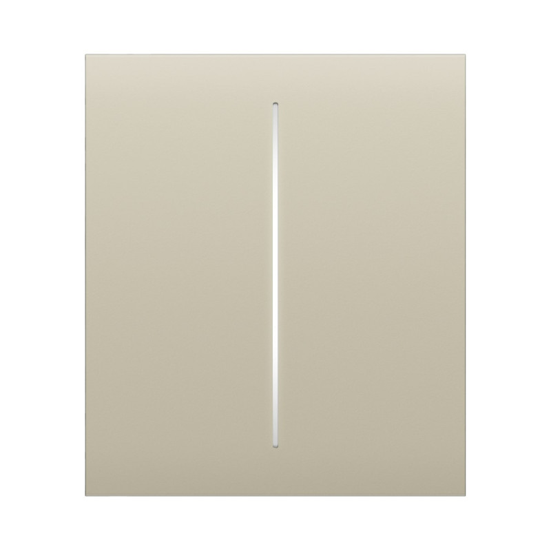 Ajax Кнопка центральна для двоклавішного вимикача CenterButton 2-gang for LightSwitch, Jeweler, бездротовий, ivory (000029836)