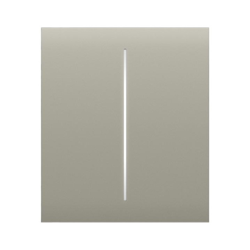 Ajax Кнопка центральна для двоклавішного вимикача CenterButton 2-gang for LightSwitch, Jeweler, бездротовий, olive (000029842)