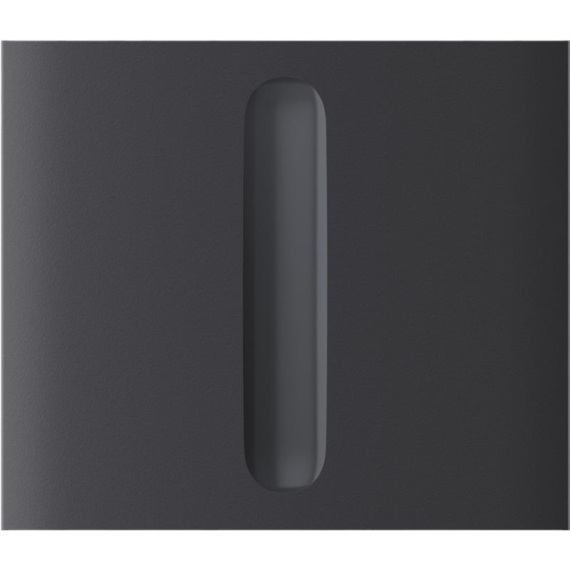 Ajax Кнопка центральна для одноклавішного вертикального вимикача димера CenterButton Dimmer Vertical 1-gang 2-way for LightSwitch, Jeweler, бездротовий, graphit (000051297)