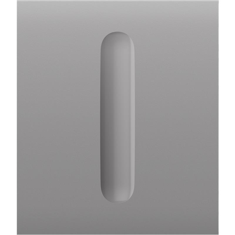 Ajax Кнопка центральна для одноклавішного вимикача димера CenterButton Dimmer 1-gang 2-way for LightSwitch, Jeweler, бездротовий, fog (000051276)