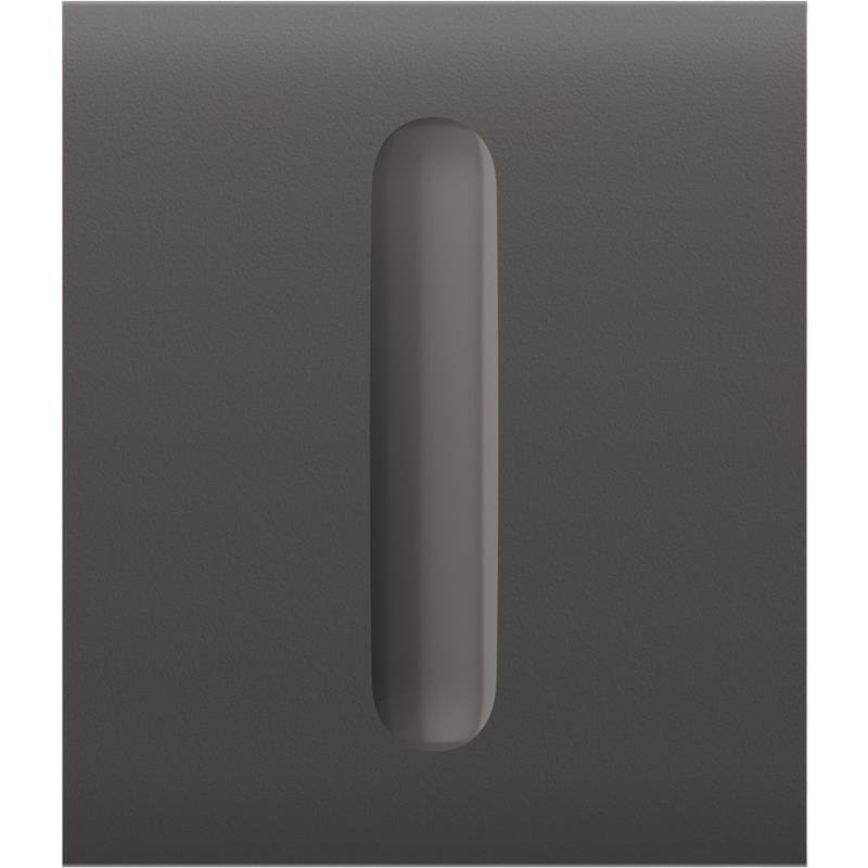 Ajax Кнопка центральна для одноклавішного вимикача димера CenterButton Dimmer 1-gang 2-way for LightSwitch, Jeweler, бездротовий, grey (000051274)