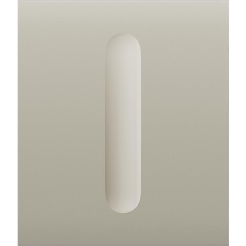 Ajax Кнопка центральна для одноклавішного вимикача димера CenterButton Dimmer 1-gang 2-way for LightSwitch, Jeweler, бездротовий, ivory (000051272)