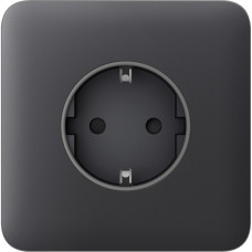 Ajax Передня панель для вбудованої розетки SoloCover for Outlet Basic, graphite (000046675)