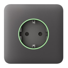 Ajax Передня панель для вбудованої розетки SoloCover for Outlet smart, Jeweler, бездротова, grey (000038810)