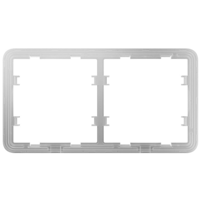 Ajax Рамка для вимикача на 2 секції Frame 2 seats for LightSwitch (000029756)
