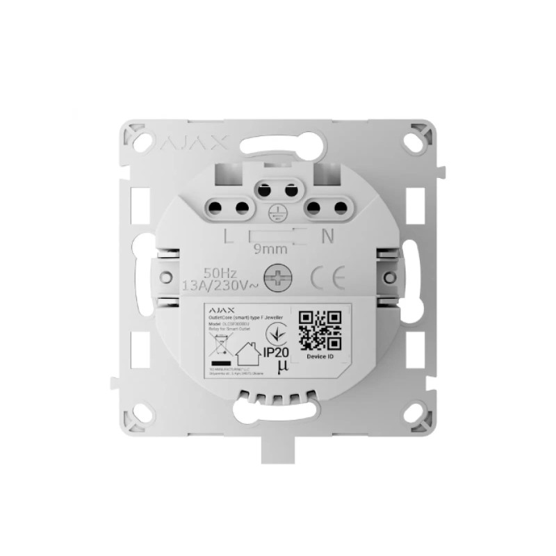 Ajax Реле розетки OutletCore for Outlet smart, Jeweler, бездротовий (000038774)