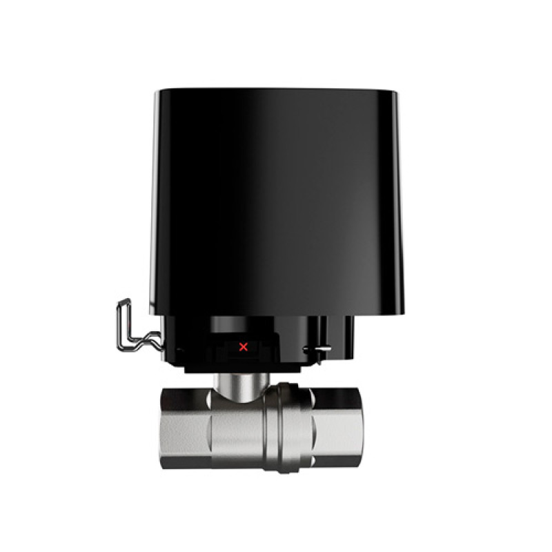 Ajax Розумний кульовий кран WaterStop 3/4" Jeweler, бездротовий, чорний (000029713)