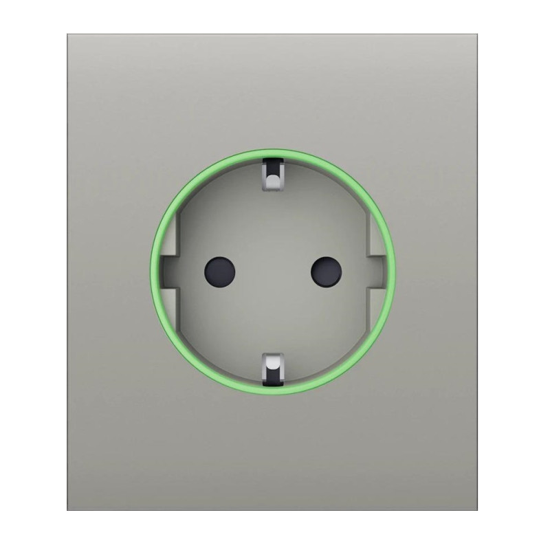 Ajax Центральна панель для вбудованої розетки CenterCover for Outlet smart, Jeweler, бездротова, oyster (000038787)